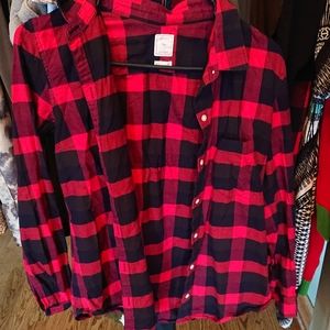 Buffalo plaid gap button up